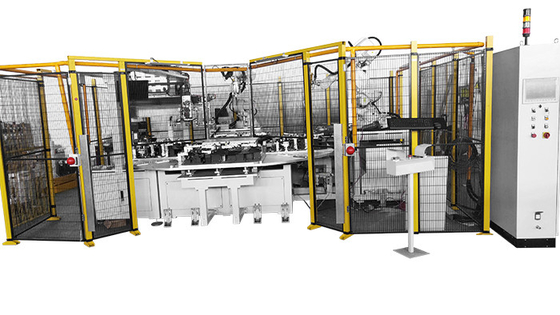 Otomotiv Plastik Döşeme İçin Otomatik Robot Kaynak ve Montaj Üretim Hattı