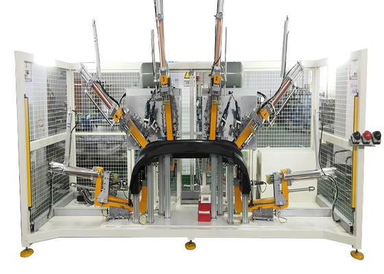 Servo Otomobil Kaynak Makinesi 3T 850mm Araç Tampon Delme Ekipmanları