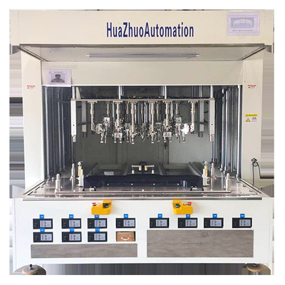 380V Ultrasonik Kaynak Ekipmanları PLC Çok Kafa Kaynak Makinesi