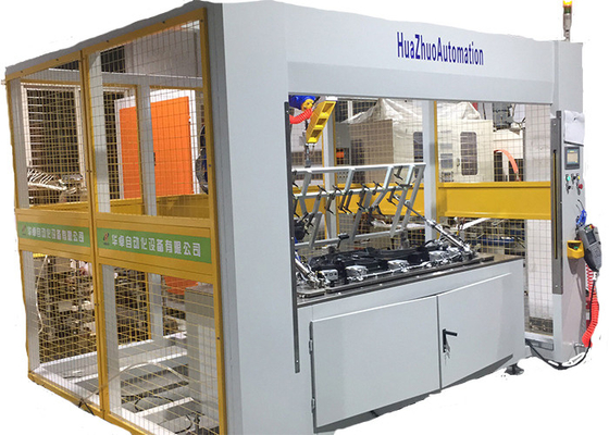 PLC Ultrasonik Makine Kaynak 75MM Çok Kafa Otomobil Nokta Kaynakçı