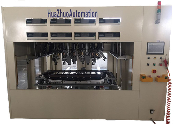 50KHZ Ultrasonik Kaynak Plastik Makinesi Çok Kafa PLC Pnömatik Nokta