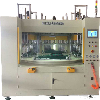 Döner Tablalı Sıcak Plaka Kaynak Makinesi Servo 1200mm Küçük Sıcak Perçinleme