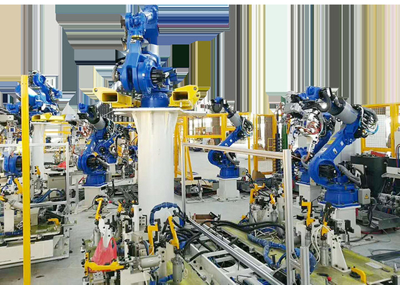 Kolçak Otomatik Kaynak Ekipmanları Servo 60HZ Robotik Kol Kaynakçı