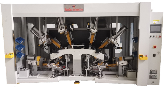 Servo PLC Ultrasonik Delme Makinesi 60HZ Otomatik Kutu Delme Ekipmanları