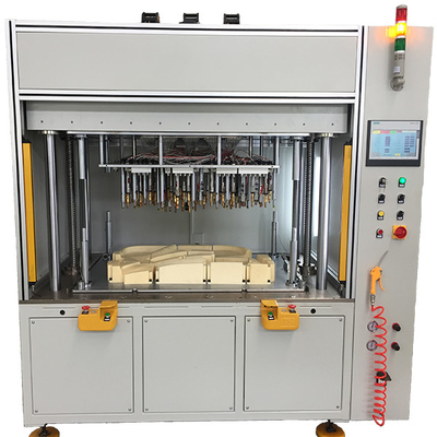 4000W Araba Döşeme Sıcak Eriyik Kaynak Makinesi 3T PLC Araba Kapısı Kaynak Makinesi