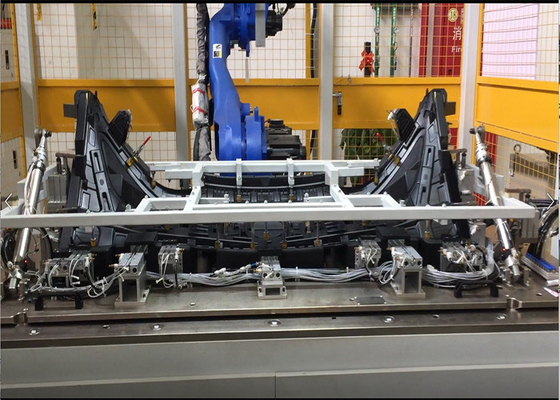 Araba Grille için 6mm / S Robotik Kaynak Sistemleri PLC Otomatik Alüminyum