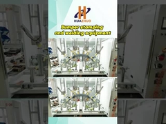 Dayanıklı 380V Ultrasonik Delme ve Kaynak Otomobil Tampon Otomasyon Ekipmanı