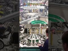 Huazhuo Group Otomotiv ABC Sütun Parçaları Montaj Hattı (Kaplama, Ultrasonik Kaynak ve Klips Takma Dahil)