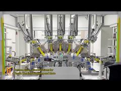 Otomotiv Tampon Radar Braketi Ultrasonik Zımba-Kaynak Entegre Sistemi